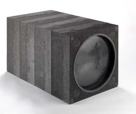 Zehnder Wandeinbaurohr quadratisch 527005450