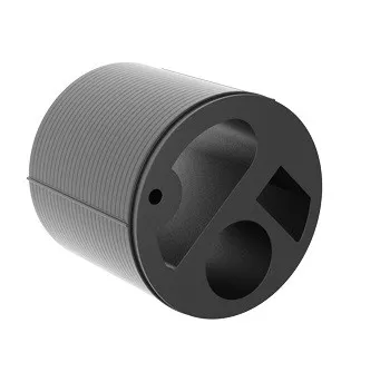 Zehnder Verlängerungsset Wandeinbaurohr rund 527009150