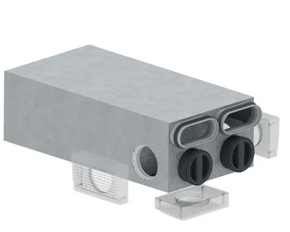 Zehnder Schalldämpfer lang rechts 990328820