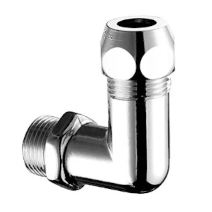Schell Winkel-Verschraubung 3/8''AGx3/8''AG, d:10, chrom 064150699