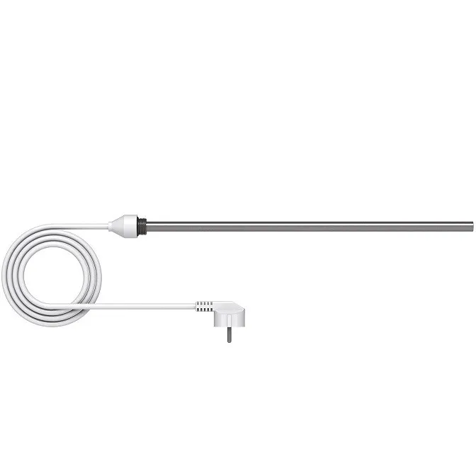 Zehnder Heizstab IHE L=850mm, Nennleistung 900 Watt chrom für Yucca, Metropolitan, Ribbon, Roda Spa Asym, Quaro, Subway, Universal, Toga, Forma, Troja, Zeno 858178