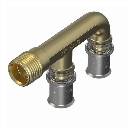 Wavin Winkel Tigris M5 16mm x 3/4'' AG, 90 Grad 4064285